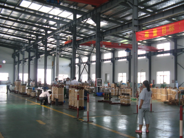 乐山变压器生产车间