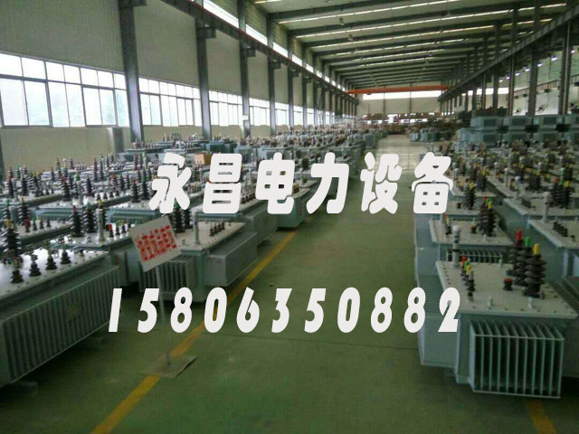 乐山SH15-50KVA/10KV/0.4KV非晶合金变压器